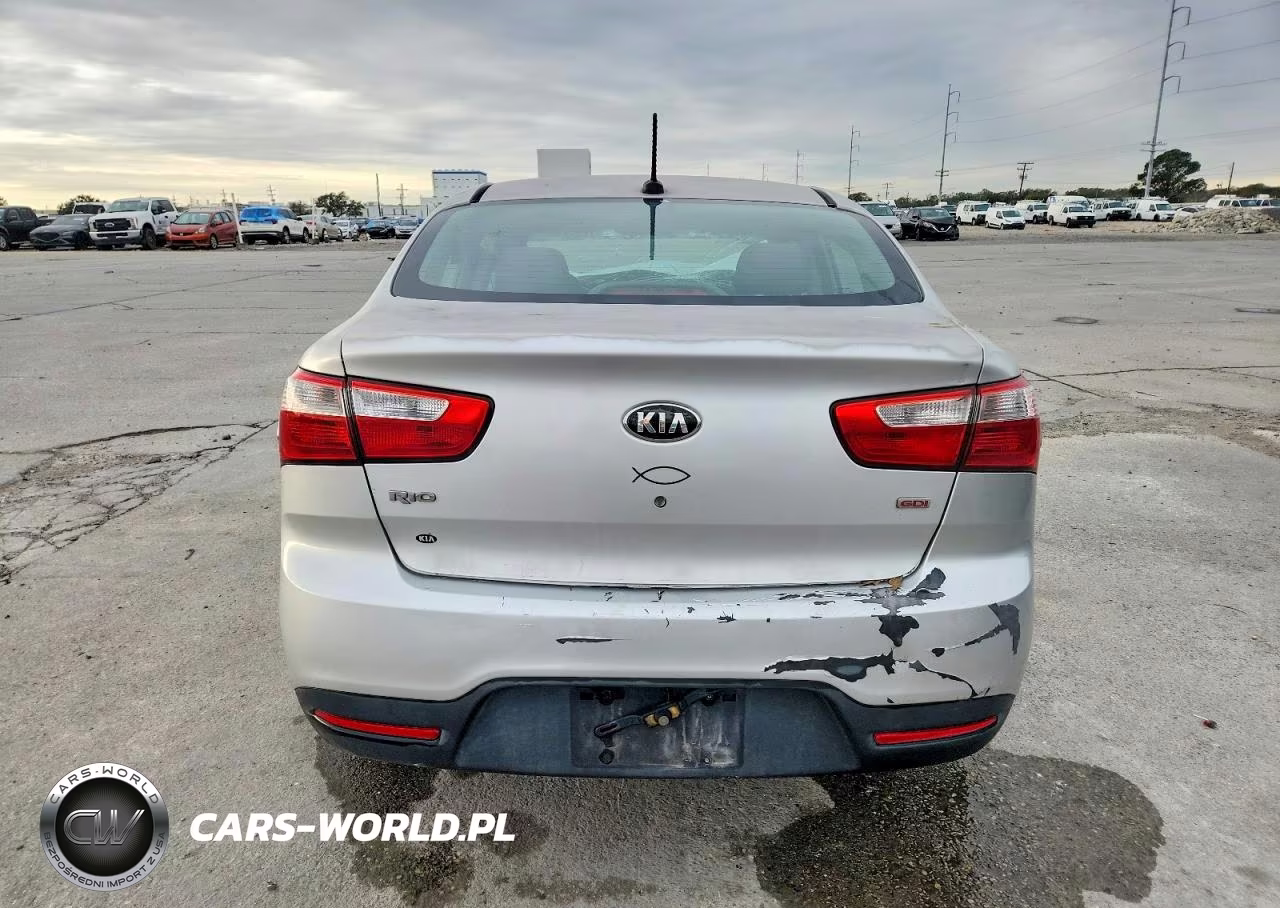 2015 Kia Rio Lx VIN:KNADM4A33F6449858 - 6