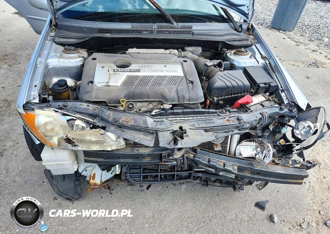 2006 Kia Spectra Ex VIN:KNAFE121065336716 - 11