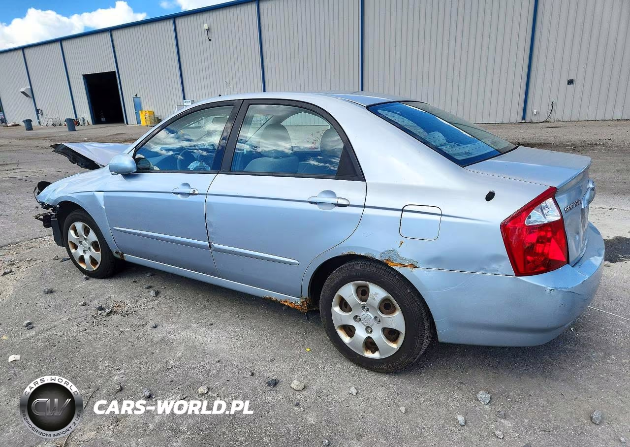 2006 Kia Spectra Ex VIN:KNAFE121065336716 - 2