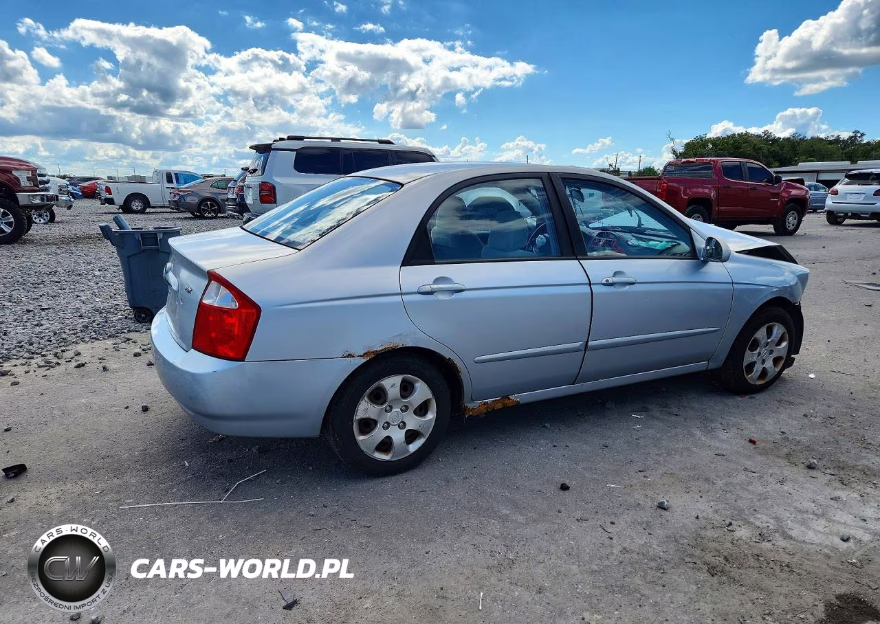 2006 Kia Spectra Ex VIN:KNAFE121065336716 - 3