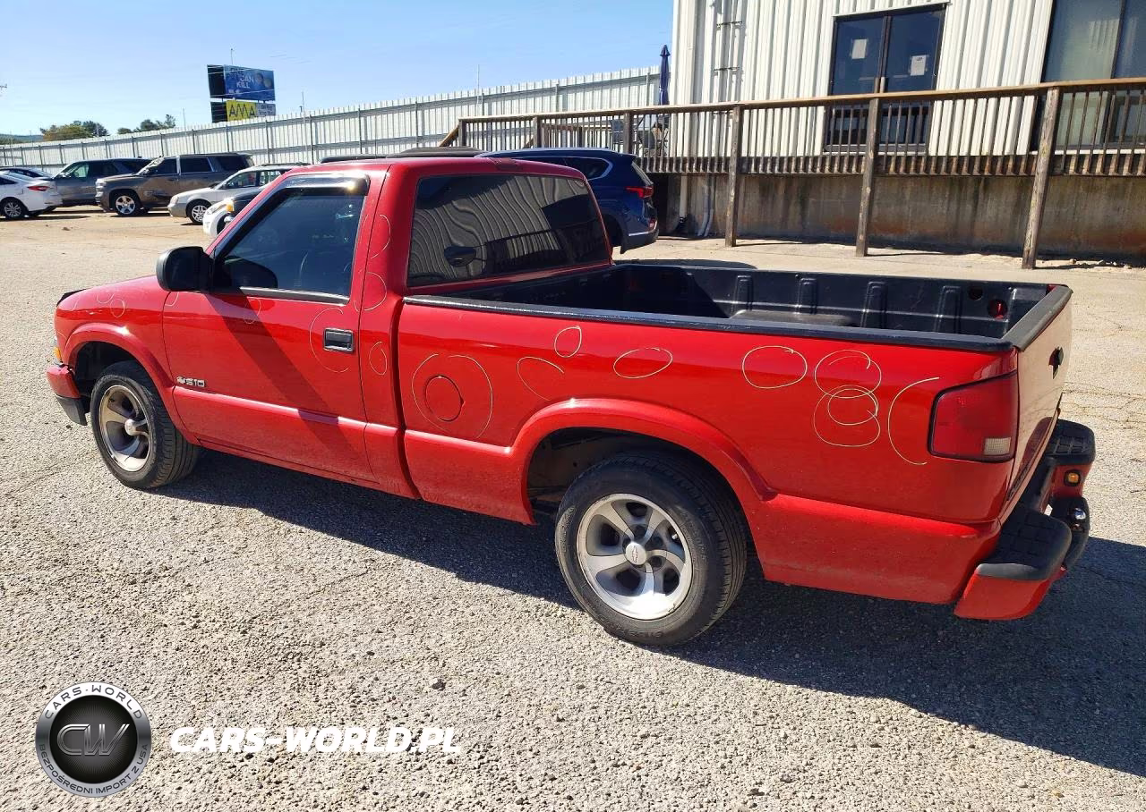 2000 Chevrolet S10 VIN:1GCCS14W1YK214054 - 2