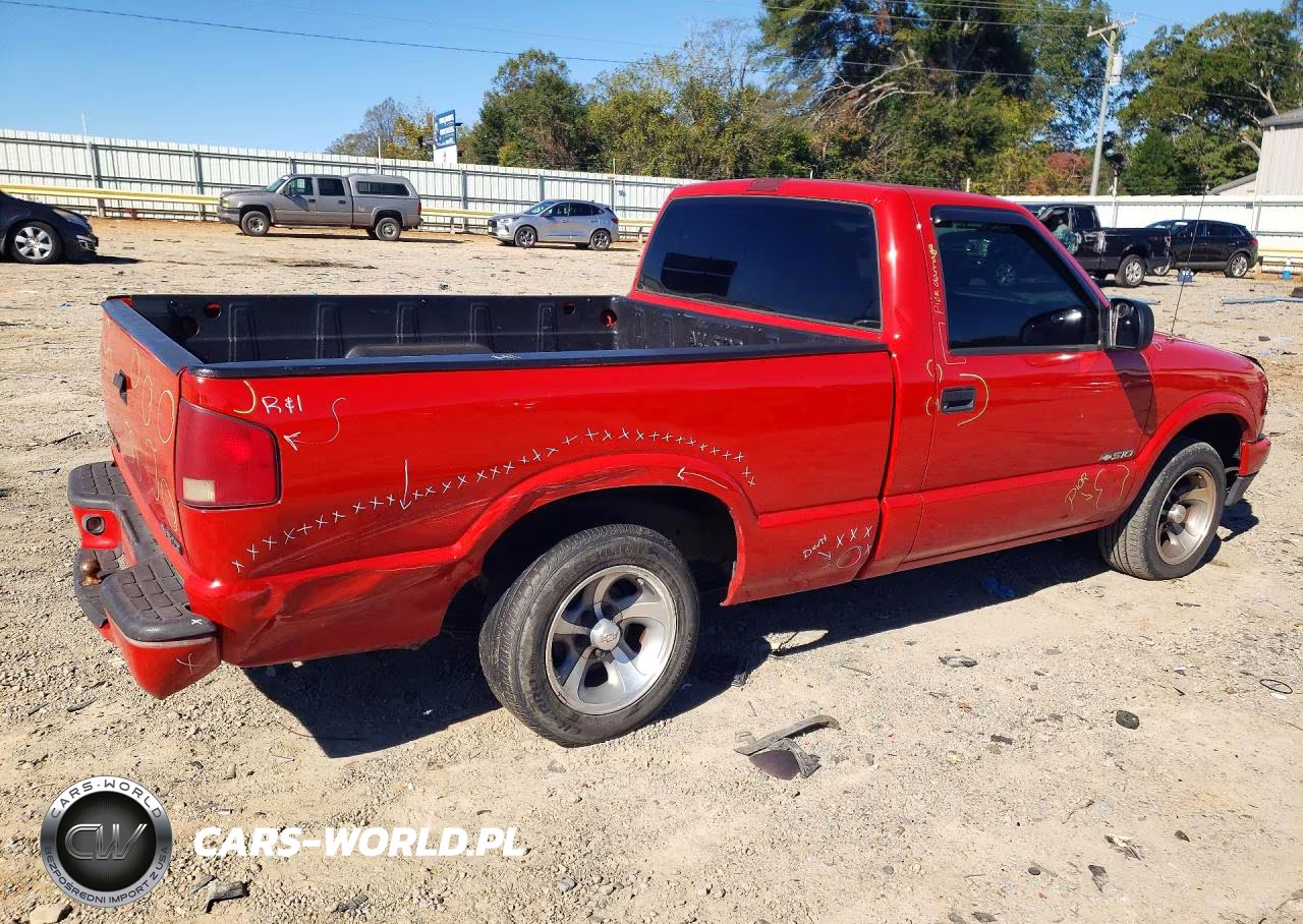 2000 Chevrolet S10 VIN:1GCCS14W1YK214054 - 3