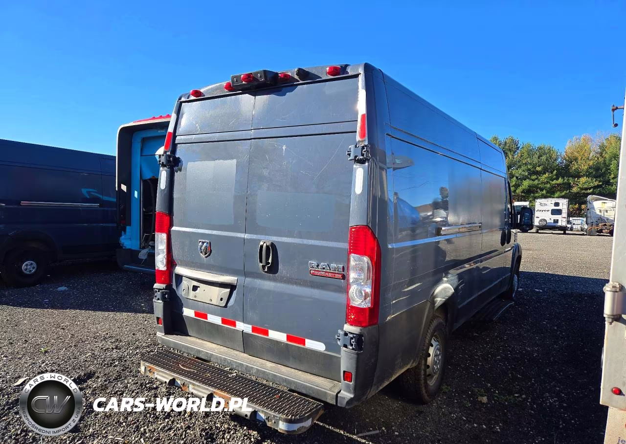 2021 Ram Promaster 3500 Delivery Van VIN:3C6MRVJG4ME536292 - 3