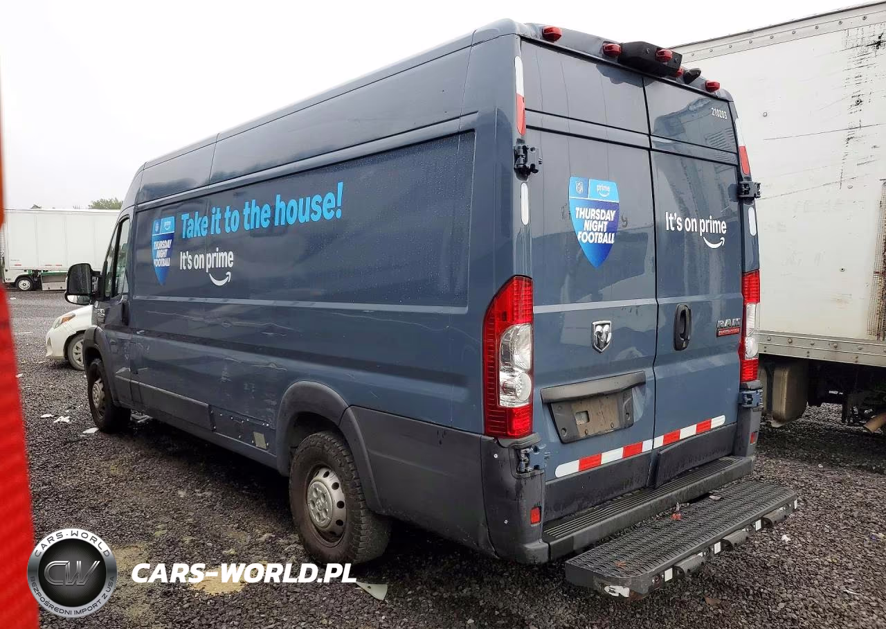 2021 Ram Promaster 3500 Delivery Van VIN:3C6MRVJG4ME550371 - 2