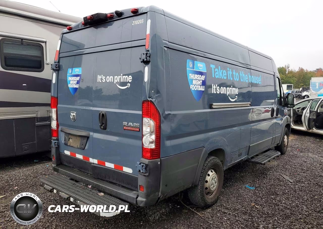 2021 Ram Promaster 3500 Delivery Van VIN:3C6MRVJG4ME550371 - 3