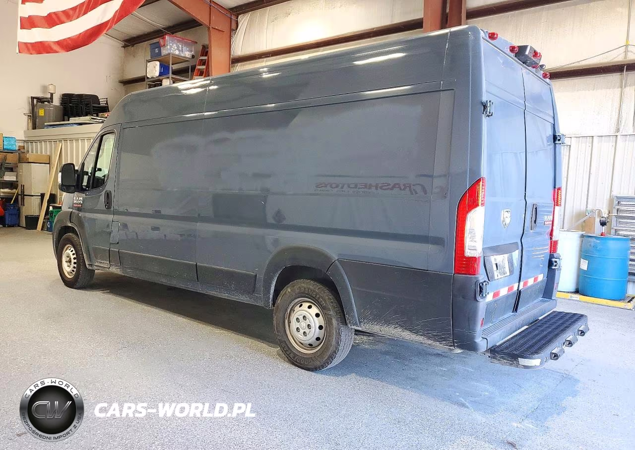 2021 Ram Promaster 3500 Delivery Van VIN:3C6MRVJG5ME586568 - 2