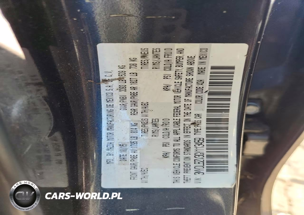 2016 Scion Ia Base VIN:3MYDLBZV3GY113459 - 12