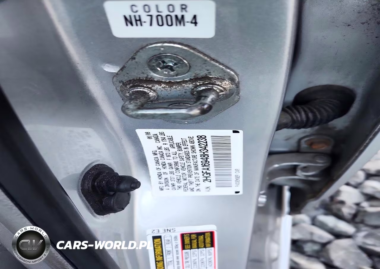 2008 Honda Civic VIN:2HGFA16948H342238 - 12