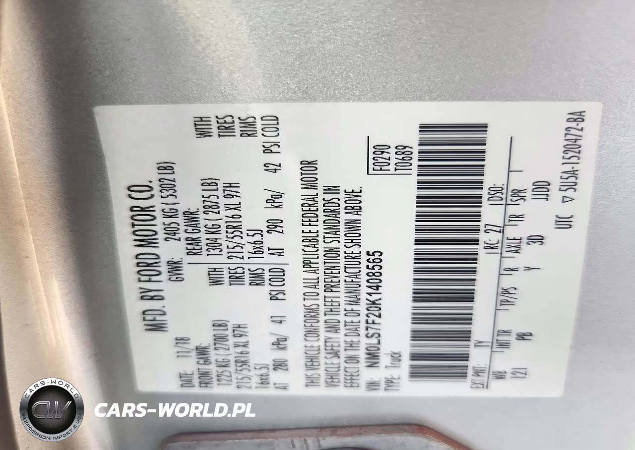 2019 Ford Transit Connect Xlt VIN:NM0LS7F20K1408565 - 13