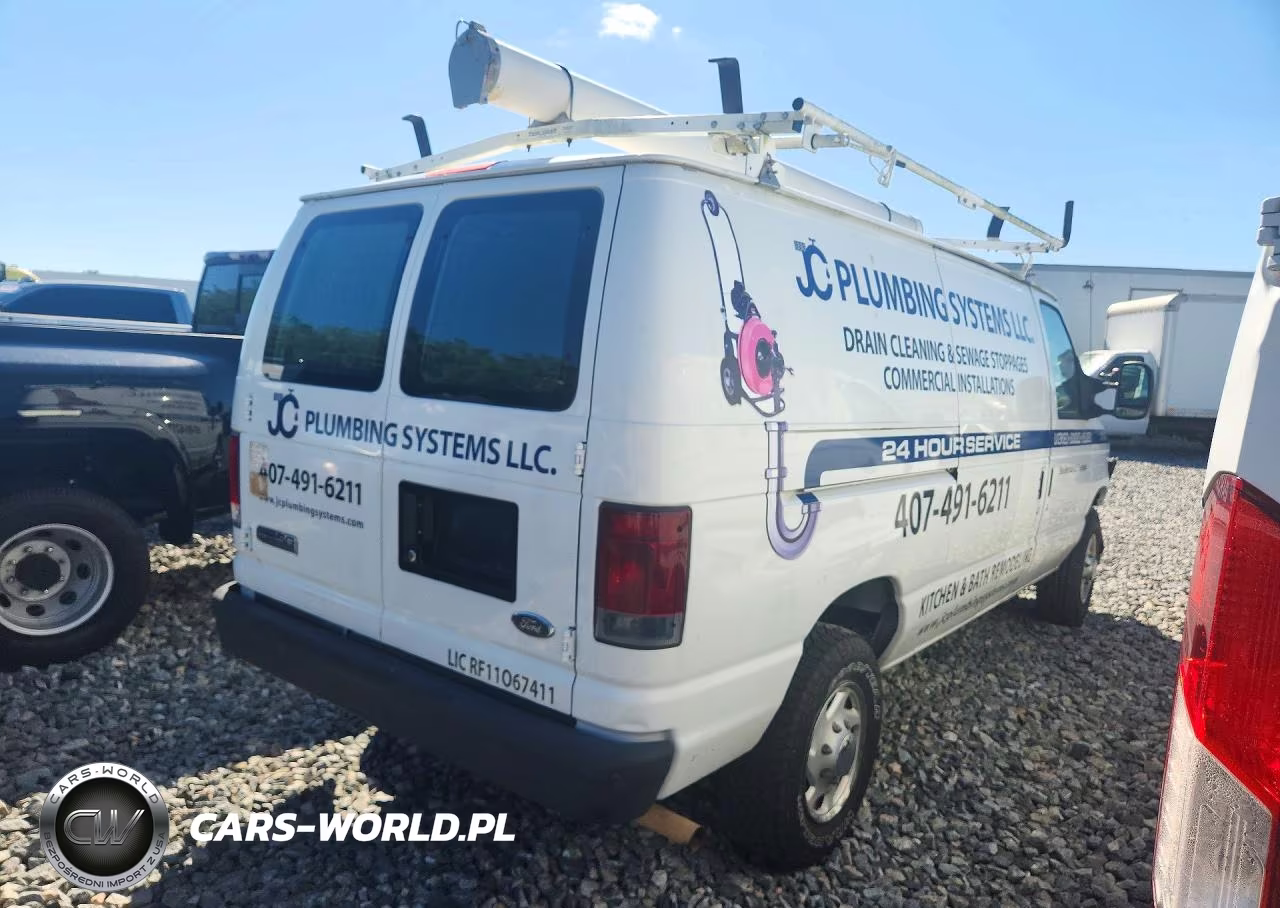 2008 Ford E250 Delivery Van VIN:1FTNE24W98DA12895 - 3