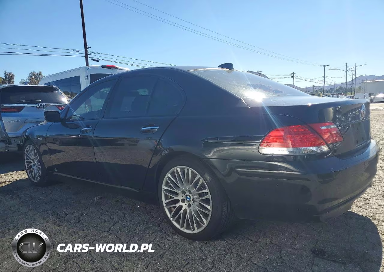 2008 BMW 750 I VIN:WBAHL83518DT11177 - 2