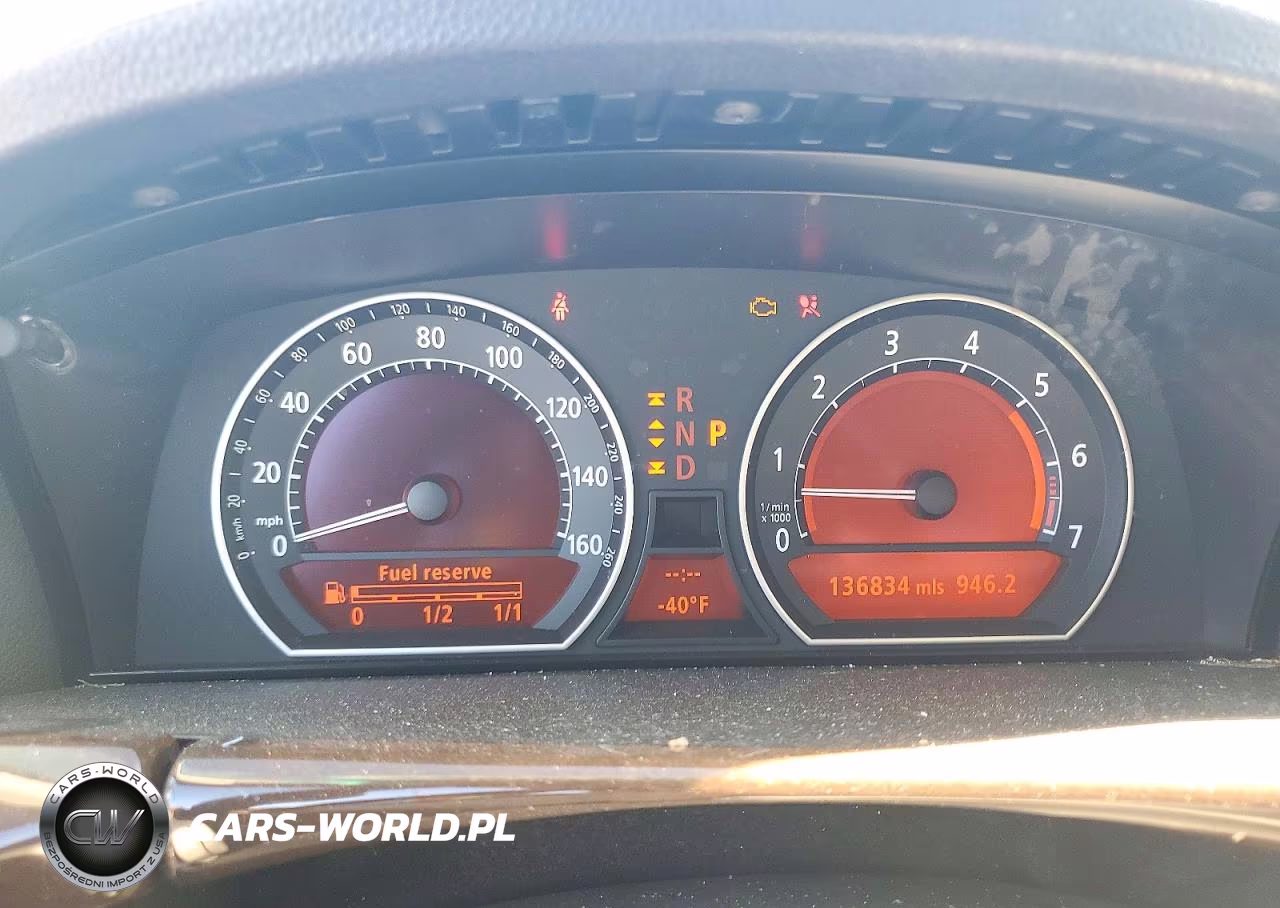 2008 BMW 750 I VIN:WBAHL83518DT11177 - 9