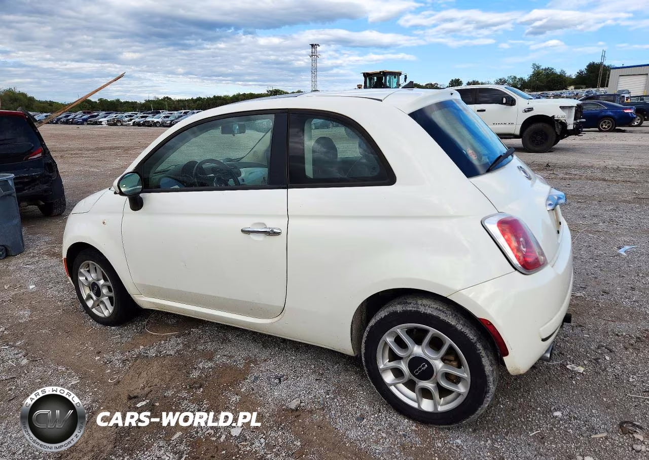 2012 Fiat 500 Pop VIN:3C3CFFAR2CT127324 - 2