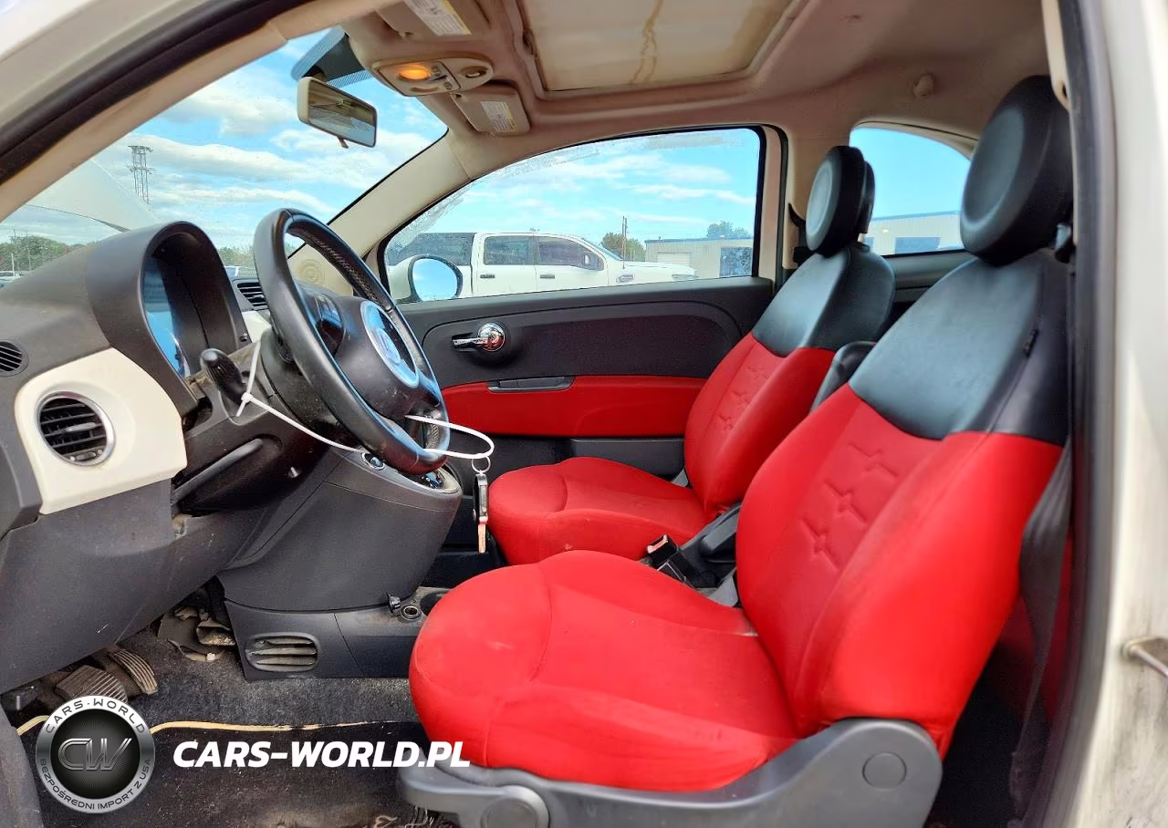 2012 Fiat 500 Pop VIN:3C3CFFAR2CT127324 - 7