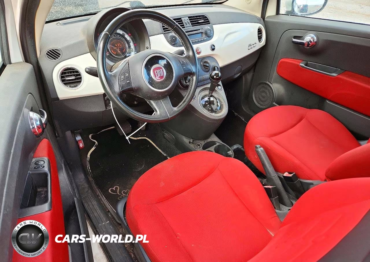 2012 Fiat 500 Pop VIN:3C3CFFAR2CT127324 - 8