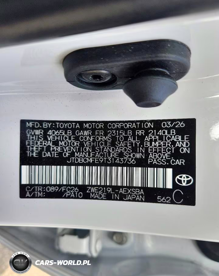 2026 Toyota Corolla Hybrid Se VIN:JTDBCMFE9T3143736 - 12