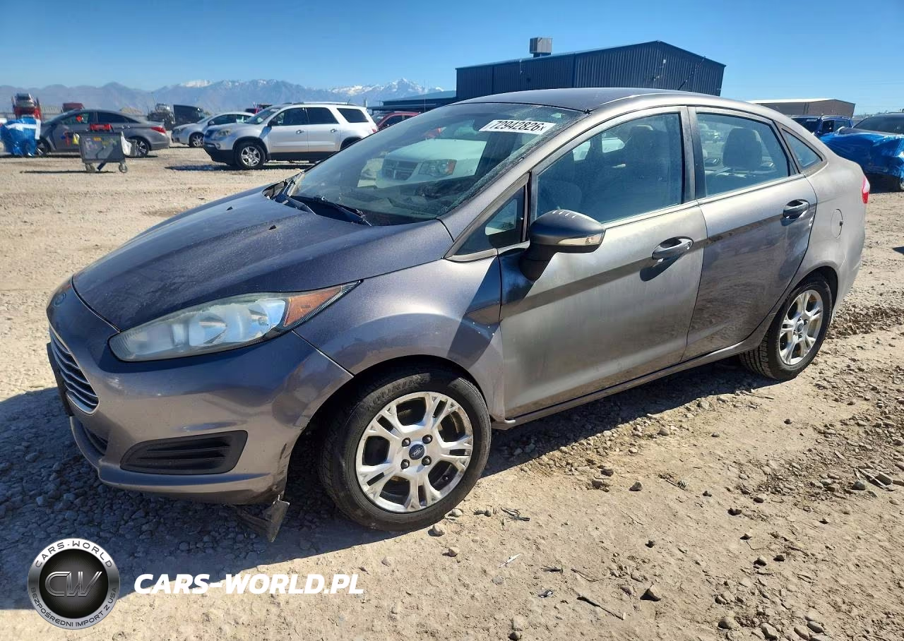 2014 Ford Fiesta Se VIN:3FADP4BJ1EM131247 - 1
