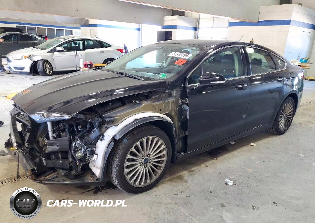 2016 Ford Fusion Titanium VIN:3FA6P0K90GR249481 - 1