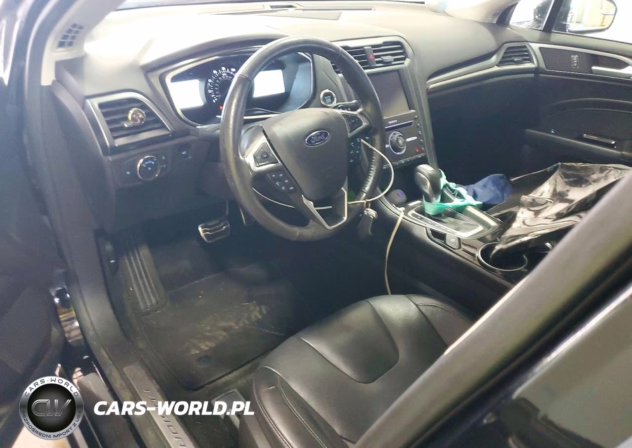 2016 Ford Fusion Titanium VIN:3FA6P0K90GR249481 - 8