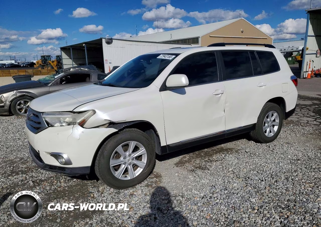 2012 Toyota Highlander Se VIN:5TDBK3EH8CS139300 - 1