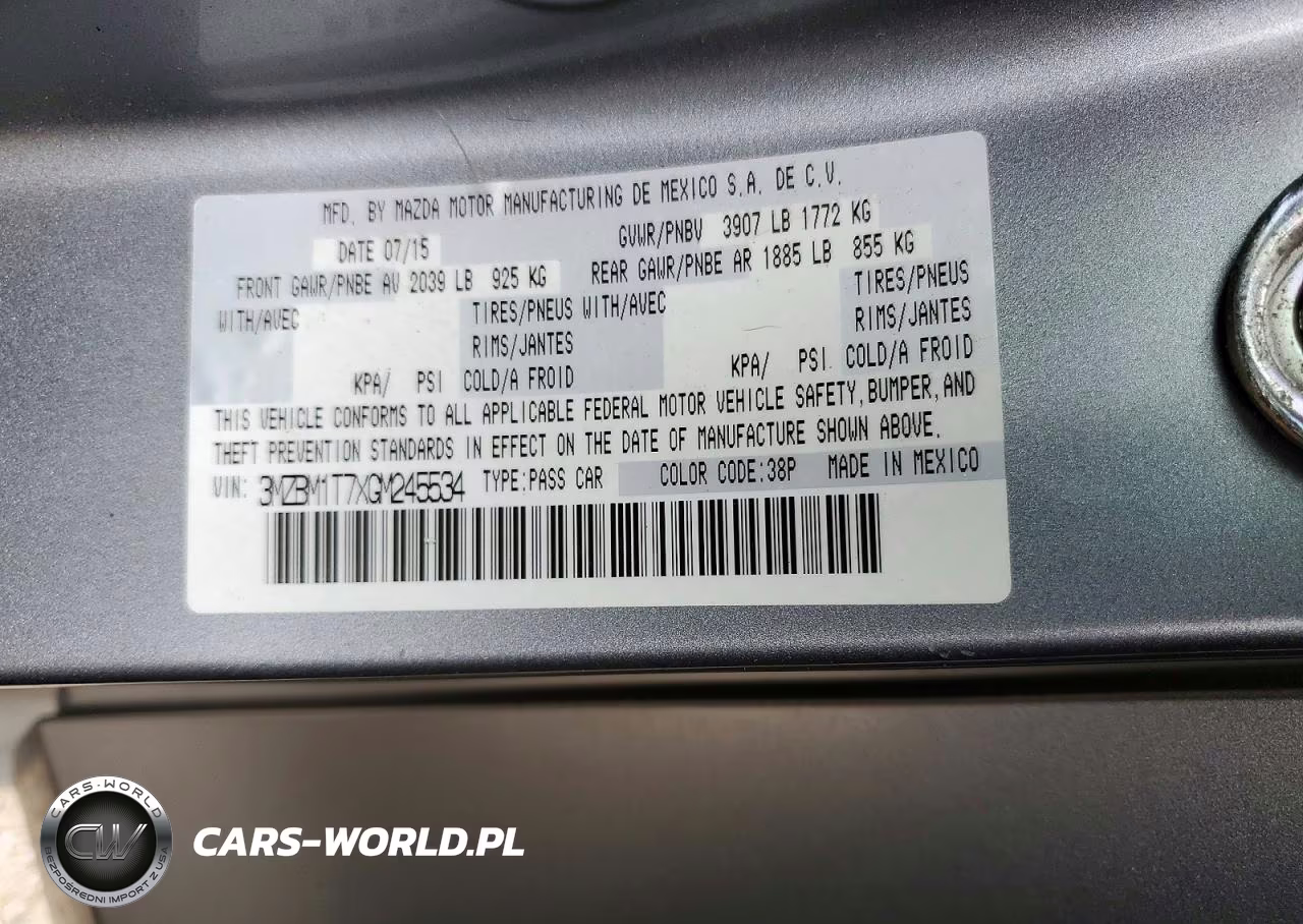 2016 Mazda 3 Sport VIN:3MZBM1T7XGM245534 - 13