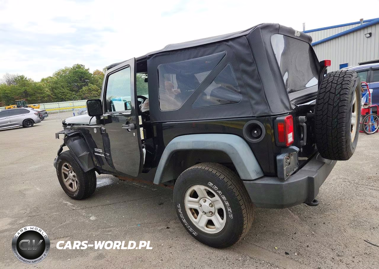 2012 Jeep Wrangler Sport VIN:1C4AJWAG6CL256470 - 2