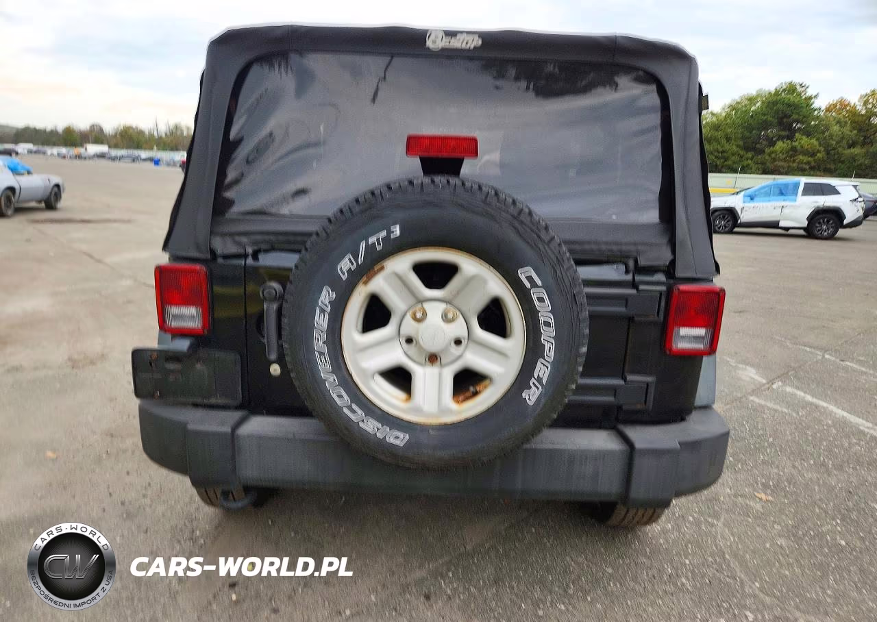 2012 Jeep Wrangler Sport VIN:1C4AJWAG6CL256470 - 6