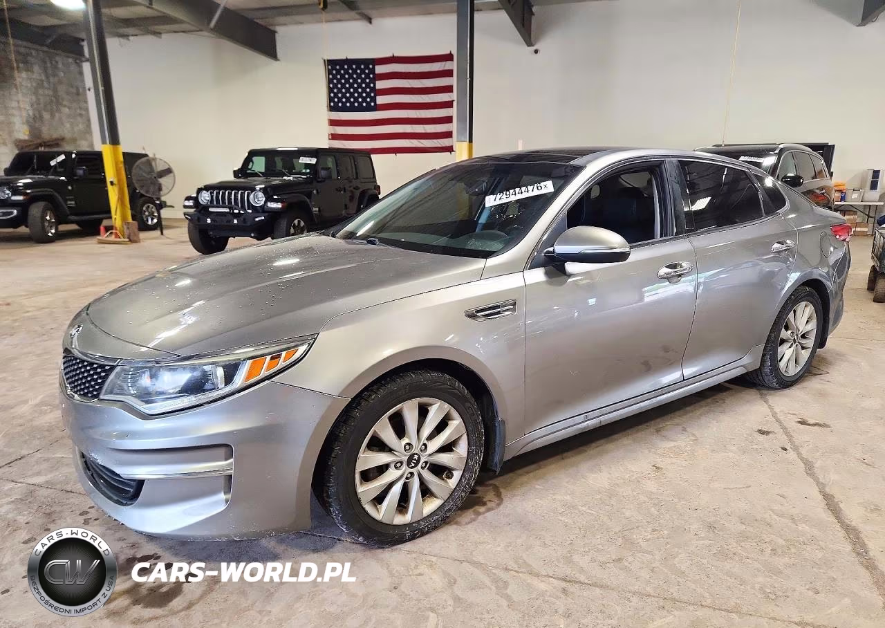 2016 Kia Optima Ex VIN:5XXGU4L32GG092754 - 1