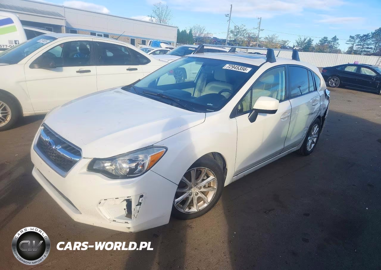 2012 Subaru Impreza Premium VIN:JF1GPAF69CH208336 - 1