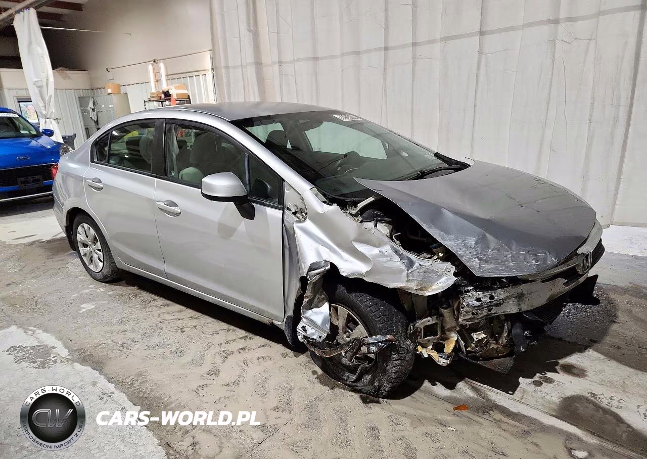 2012 Honda Civic Lx VIN:2HGFB2F51CH314809 - 4