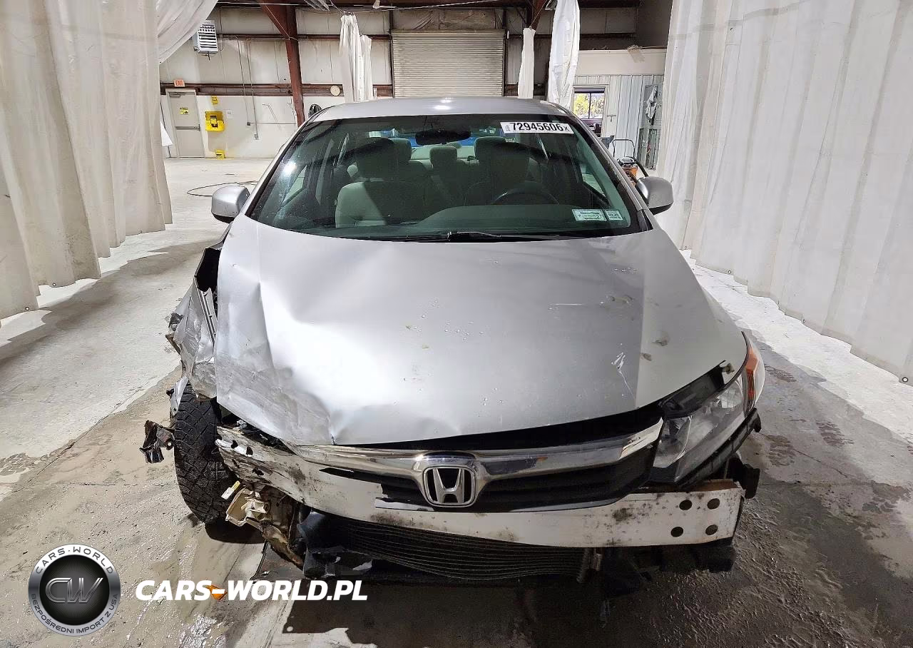2012 Honda Civic Lx VIN:2HGFB2F51CH314809 - 5