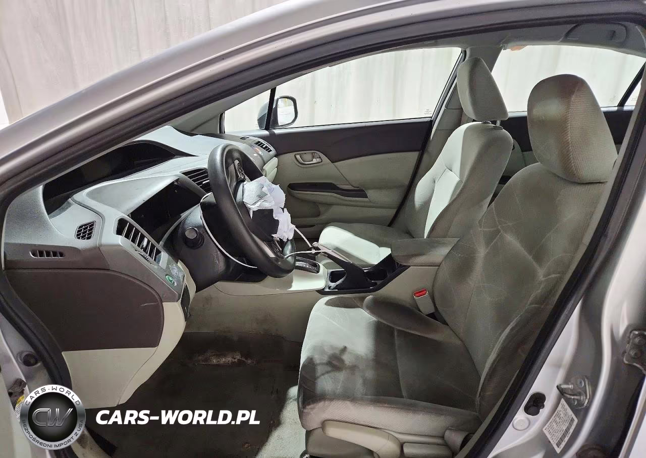 2012 Honda Civic Lx VIN:2HGFB2F51CH314809 - 7