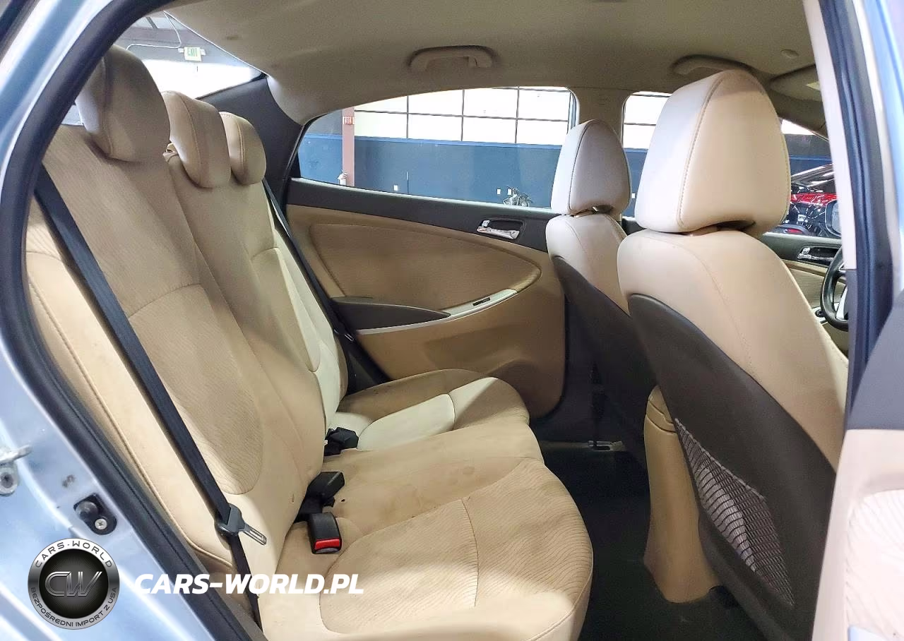 2012 Hyundai Accent Gls VIN:KMHCU4AEXCU070648 - 10