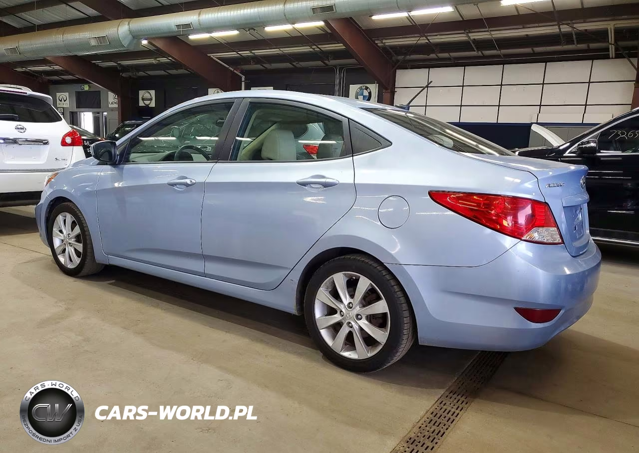 2012 Hyundai Accent Gls VIN:KMHCU4AEXCU070648 - 2