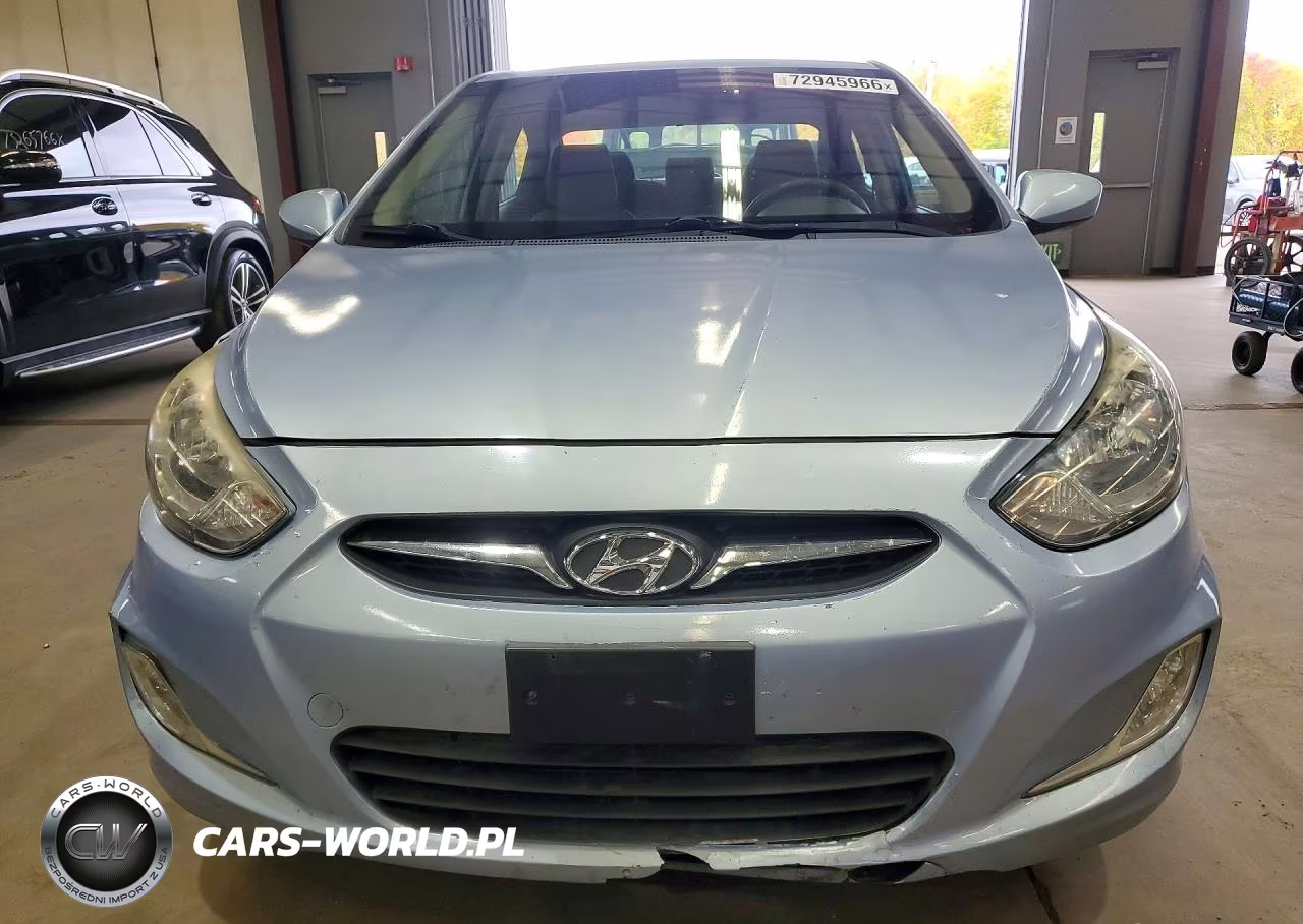 2012 Hyundai Accent Gls VIN:KMHCU4AEXCU070648 - 5