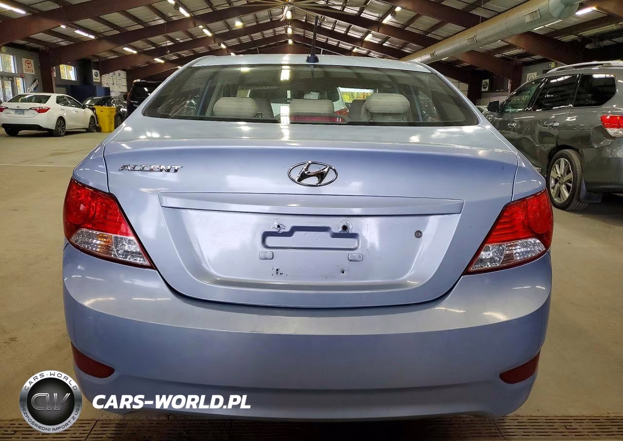 2012 Hyundai Accent Gls VIN:KMHCU4AEXCU070648 - 6