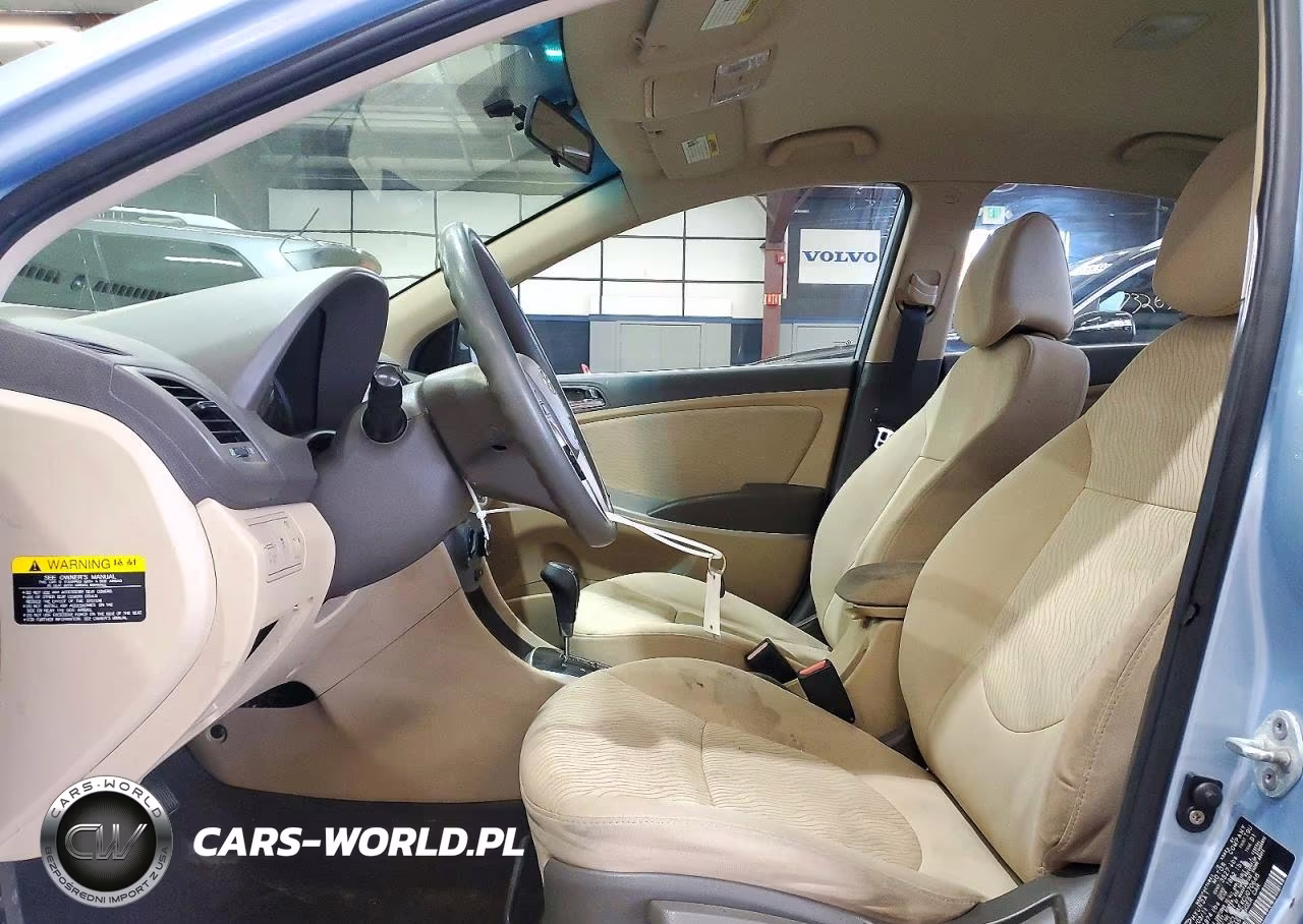 2012 Hyundai Accent Gls VIN:KMHCU4AEXCU070648 - 7