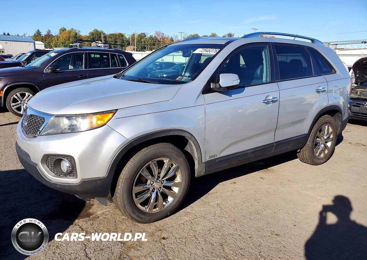 2011 Kia Sorento Ex VIN:5XYKUDA29BG132868 - 1