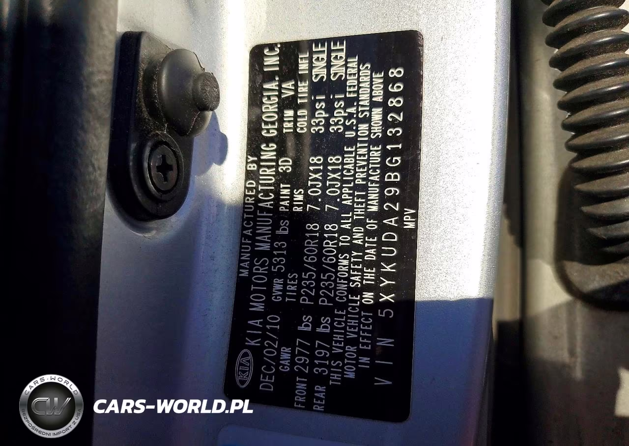2011 Kia Sorento Ex VIN:5XYKUDA29BG132868 - 13