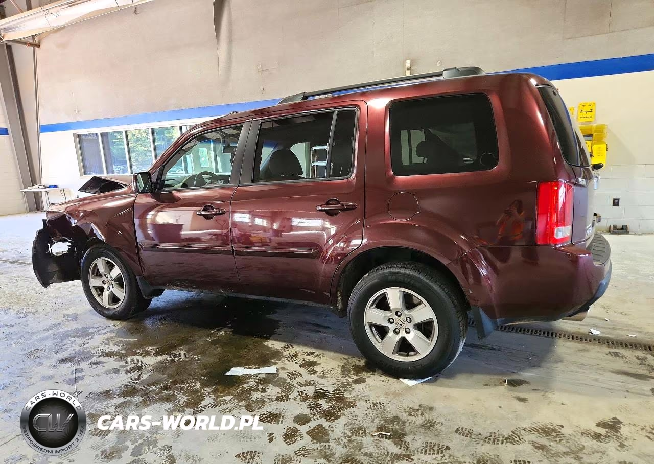 2011 Honda Pilot Exl VIN:5FNYF3H54BB040802 - 2