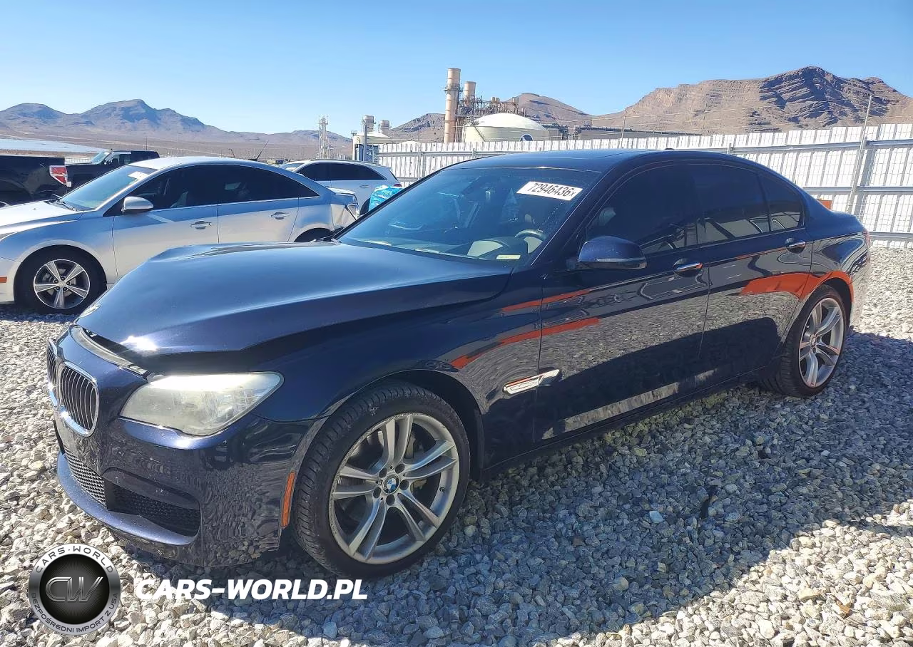 2015 BMW 740 I VIN:WBAYA6C51FG273231 - 1