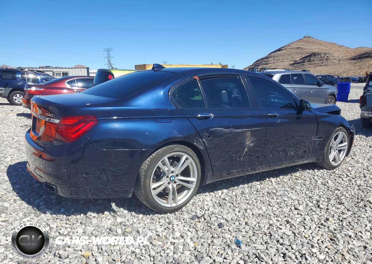 2015 BMW 740 I VIN:WBAYA6C51FG273231 - 3