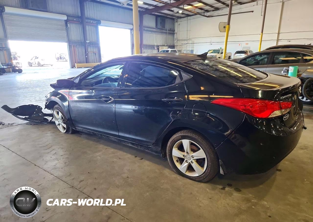 2013 Hyundai Elantra Gls VIN:5NPDH4AEXDH343838 - 2