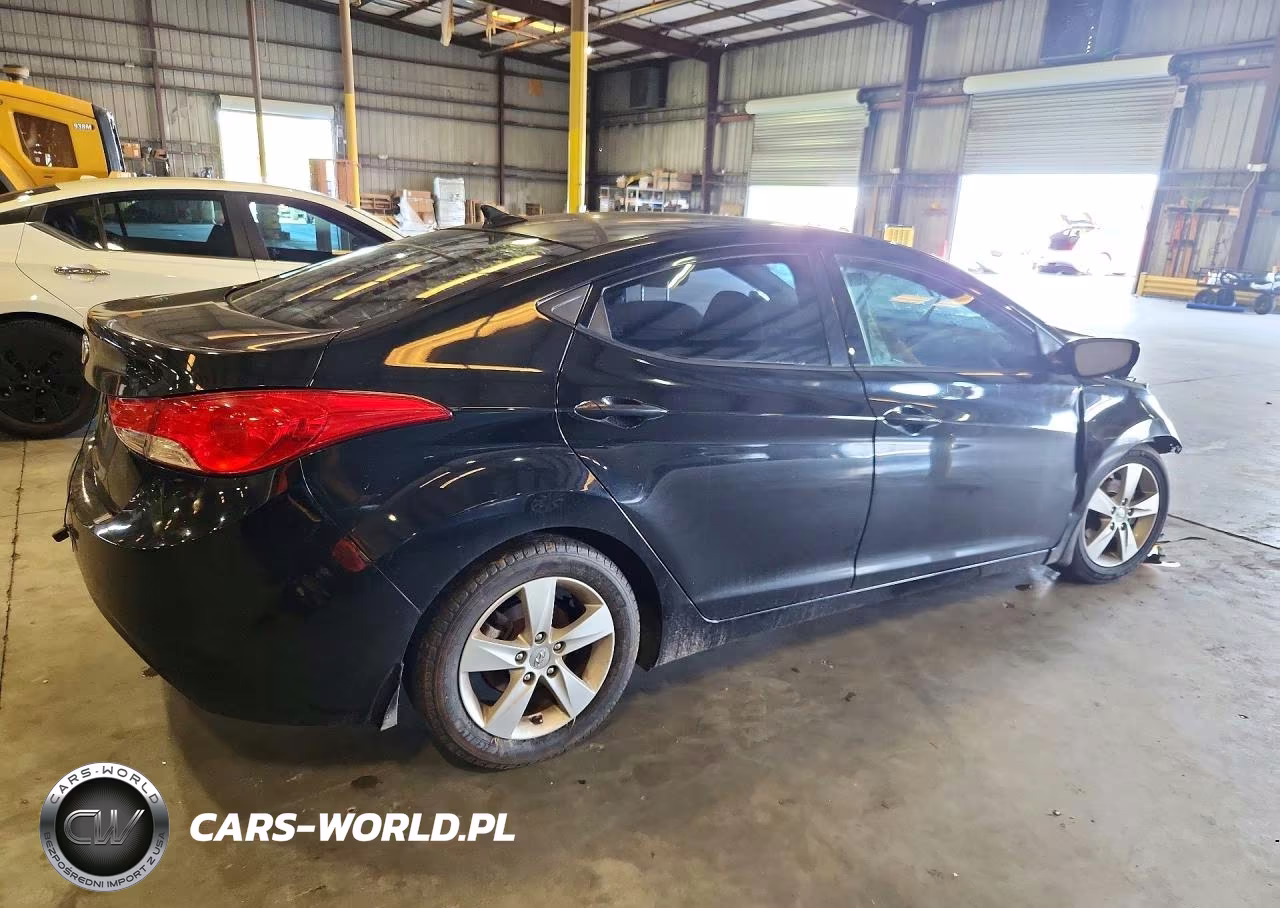 2013 Hyundai Elantra Gls VIN:5NPDH4AEXDH343838 - 3