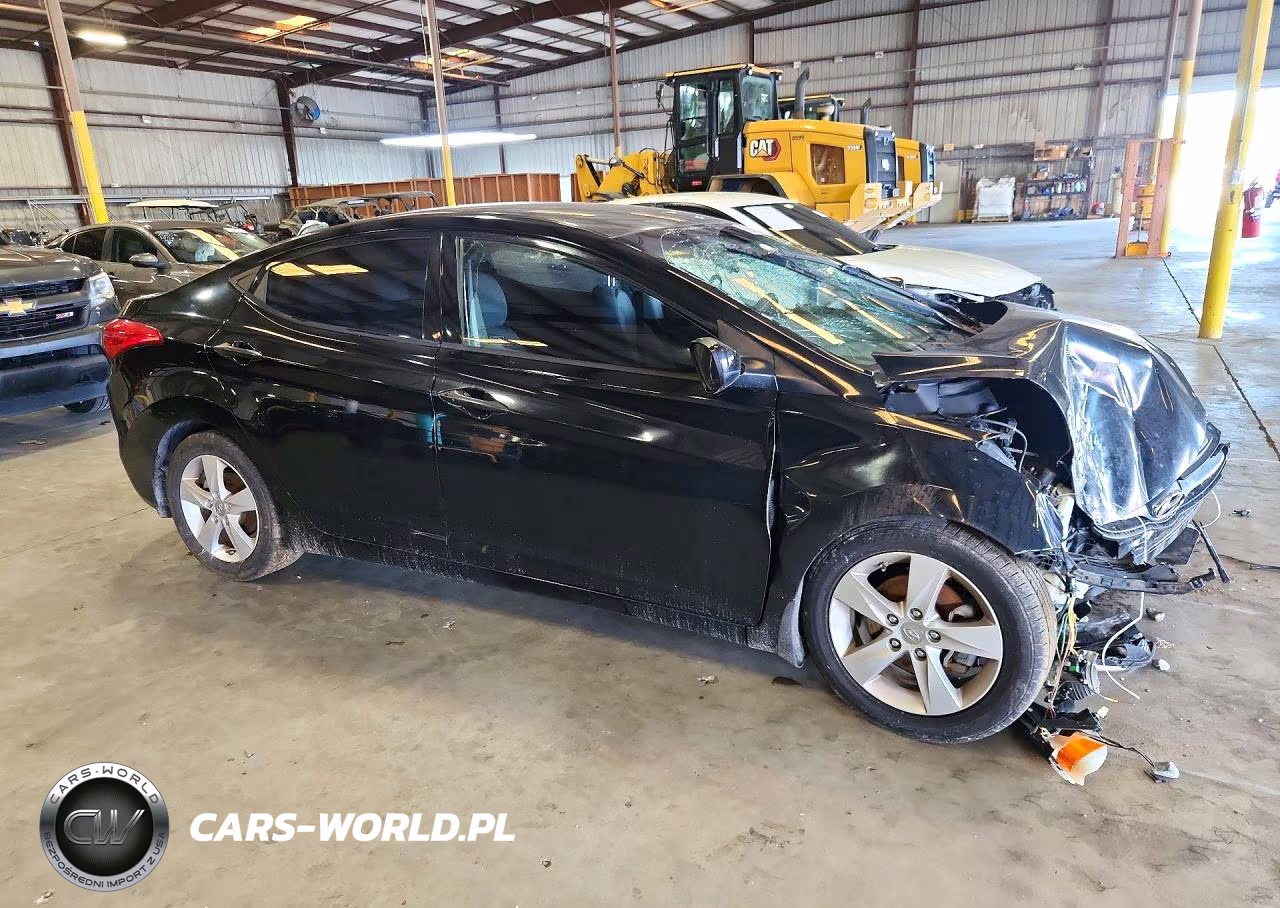 2013 Hyundai Elantra Gls VIN:5NPDH4AEXDH343838 - 4