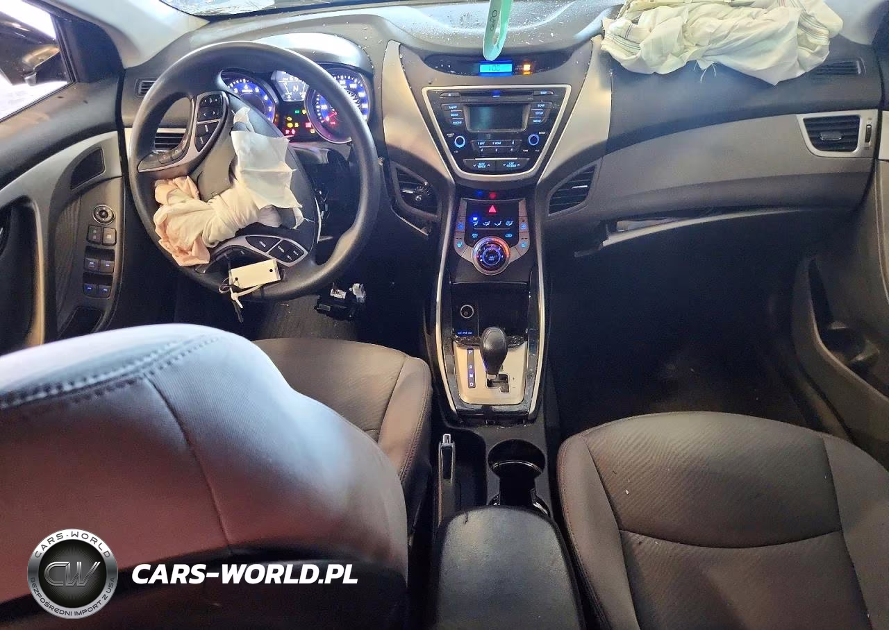 2013 Hyundai Elantra Gls VIN:5NPDH4AEXDH343838 - 8