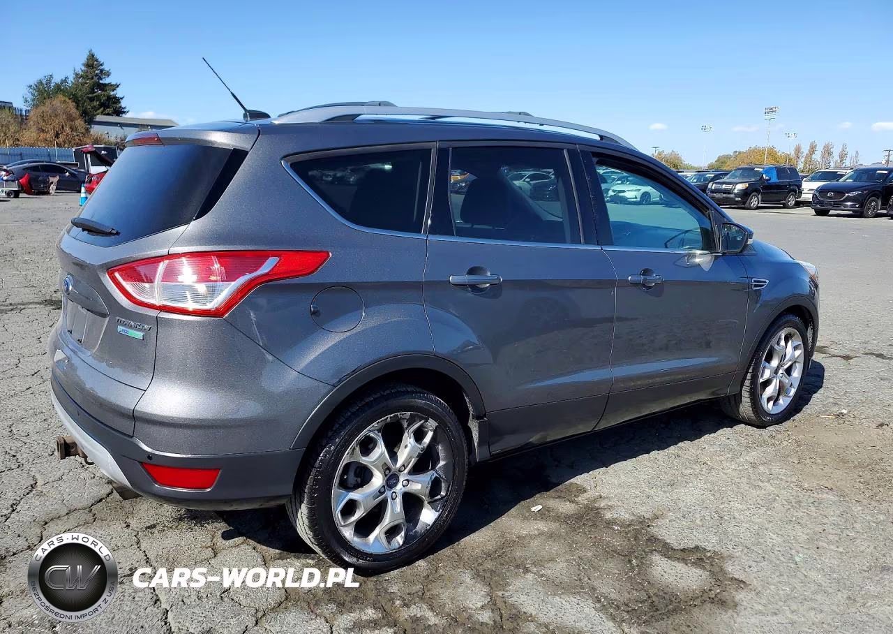 2013 Ford Escape Titanium VIN:1FMCU0J9XDUD86290 - 3