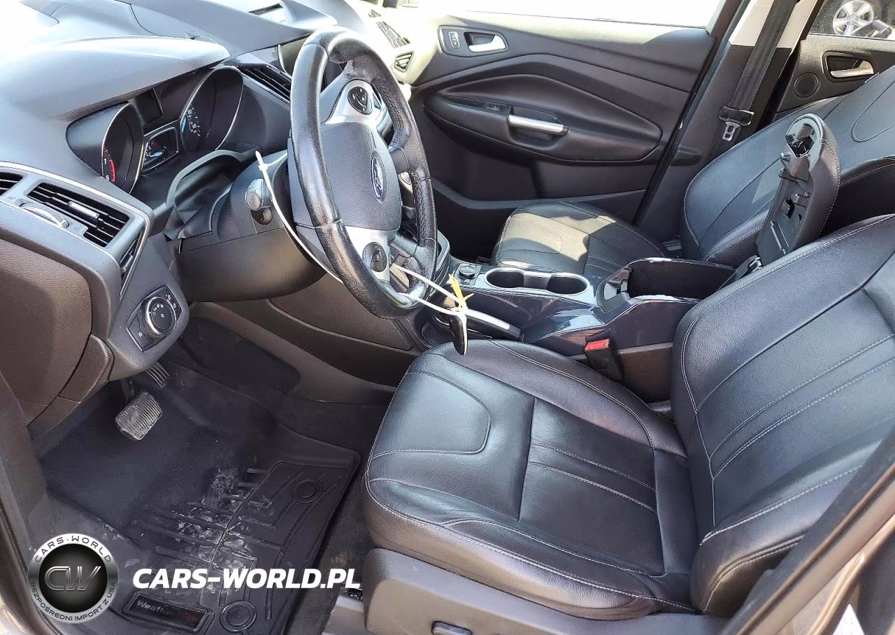 2013 Ford Escape Titanium VIN:1FMCU0J9XDUD86290 - 7