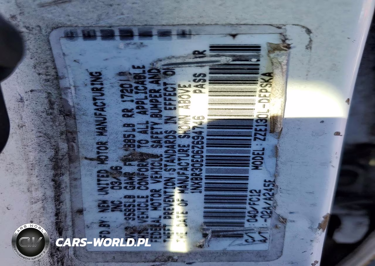 2006 Toyota Corolla S VIN:1NXBR30E06Z694746 - 12