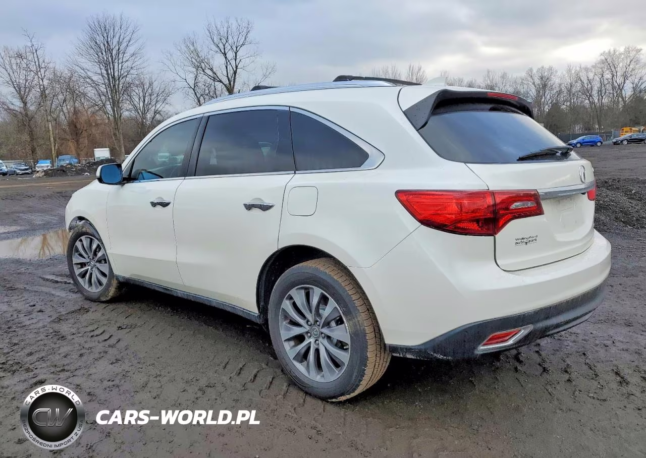 2016 Acura Mdx Technology VIN:5FRYD4H4XGB014357 - 2